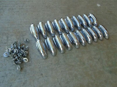 (20) VINTAGE 1970's SLINGERLAND LARGE BASS DRUM LUGS- COMPLETE-VG! - Image 1 of 4