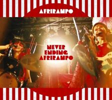Afrirampo Never Ending Afrirampo Live Rock Pops Music CD with DVD 