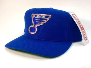 Vintage St. Louis Blues 1990's American Needle Adjustable Snapback Cap/Hat - NWT - Picture 1 of 3
