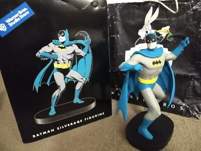 Estatuetas exclusivas Warner Bros DC Comics Batman 2000 & Robin 1999 NOVAS na caixa - Imagem 1 de 4