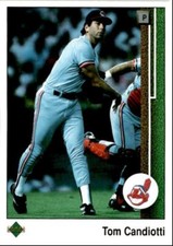 1989 Upper Deck Tom Candiotti .. Cleveland Indians #470