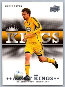 2008 UPPER DECK SOCCER MLS AK-4 ASSIST KINGS EDDIE GAVEN CREW - Picture 1 of 2