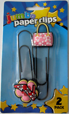 Large Jumbo Giant Big Paper Clips Purse and Shoe  Book Marks Lot 2 pack