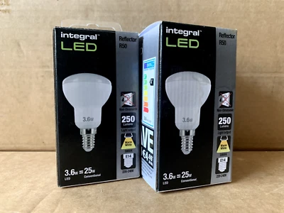 2x 3.6W SES R50 E14 25W Non-Dimmable - Image 1 of 4