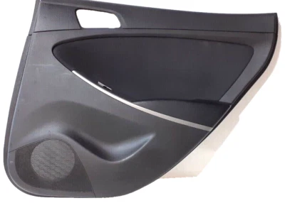 2012 13 14 15 16 17 HYUNDAI ACCENT RIGHT RH REAR PASSENGER DOOR TRIM PANELBLACK  - Image 1 of 4