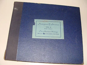 Our American Heritage Prose Album I set of 6 78rpm Columbia E Records very Rare - Picture 1 of 5