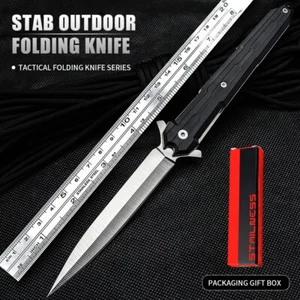 8.9" TAC FORCE SPRING OPEN ASSISTED TACTICAL FOLDING POCKET KNIFE Rescue Blade - Picture 1 of 17