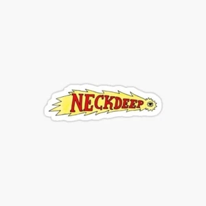 Neckdeep Vinyl 3" Die Cut Sticker, - Picture 1 of 1