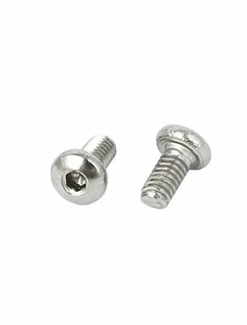 100 Stück M2,5x5mmx0,45mm Innensechskant Zylinderschrauben Befestigungselemente 6,5mm lang - Bild 1 von 4