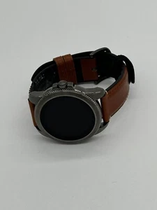 Fossil 44mm Gen 5E Brown Leather Touchscreen Smart Watch FTW4055 - Picture 1 of 3