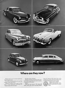 1970 Volkswagen Beetle Bug "Where Are They Now?" Original Print Ad - Picture 1 of 1