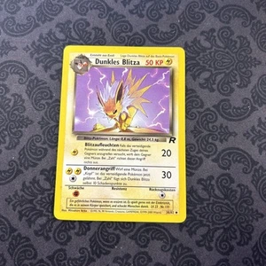 Pokemon Card - Dark Jolteon Dunkles Blitza Team Rocket German 38/82 Uncommon - Picture 1 of 2