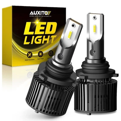 AUXITO 9006 CSP LED Headlight Kit 6000k White High Low Fog Beam Light Bulbs EAH - Image 1 of 4