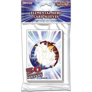 Yu-Gi-Oh! Elemental HERO Card Sleeves (50 Pack) - Konami New & Sealed - Picture 1 of 1