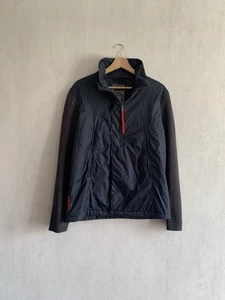 Prada Womens Red Tab Nylon Jacket Size M - Picture 1 of 20