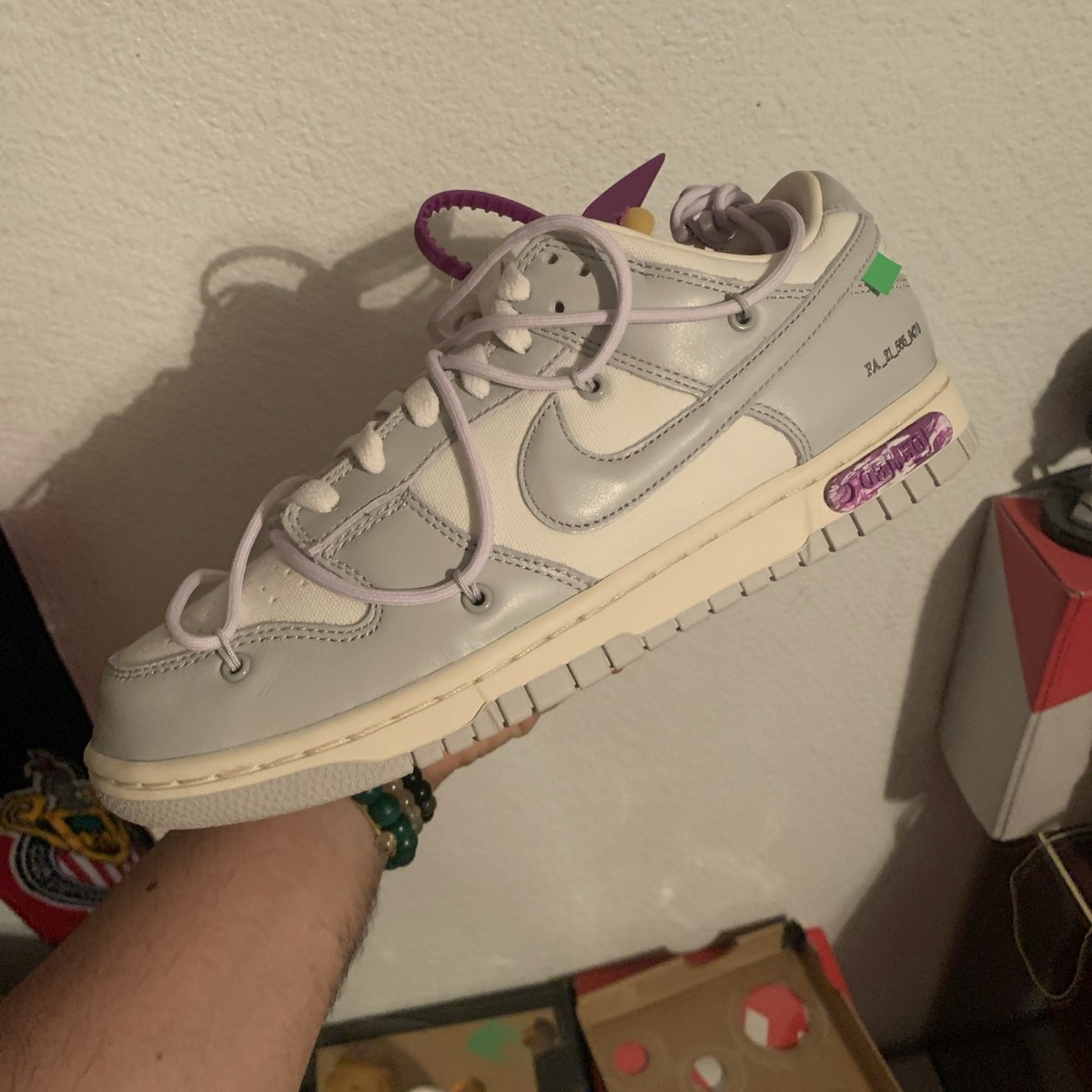 Nike Off-White x Dunk Low Lot 42 of 50 for Sale Nike Off-White x Dunk Low Lot 42 of 50 for Sale