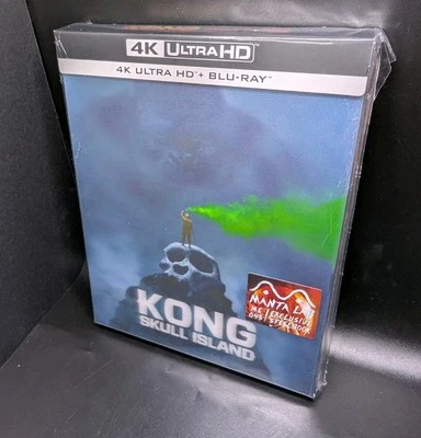  Manta Lab Kong: Skull Island Double Lenticular B 4K Steelbook Blu-ray New #918 - Image 1 of 4