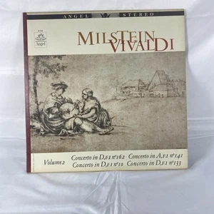 Vintage Vivaldi Vinyl Record Milstein Angel S.36004 Classical Violin Concerto - Picture 1 of 5