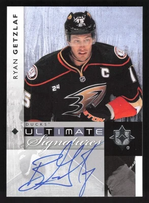 2011-12 UD Ultimate Collection Signatures Ryan Getzlaf #US-RG - Auto - Image 1 of 2