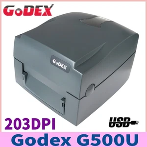 Godex G500u 4 inch Thermal Transfer Printer USB 203dpi Label Barcode Printer - Picture 1 of 11