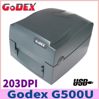 Godex G500u 4 inch Thermal Transfer Printer USB 203dpi Label Barcode Printer - Image 1 of 4