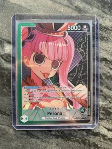 One Piece Card Game CCG TCG Perona OP06 Alt Art Leader - Englisch - Bild 1 von 8