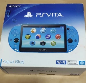 "Rare PS Vita PCH-2000 Aqua Blue Console, Near Mint Condition" - Picture 1 of 5