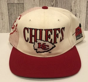 Vintage Kansas City Chiefs Hat Shadow Sports Specialties Pro Line Snapback - Picture 1 of 7