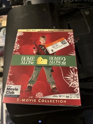 Home Alone/Home Alone 2 (Blu-ray + DVD, Disney Movie Club Exclusive) New Sealed - Image 1 of 4