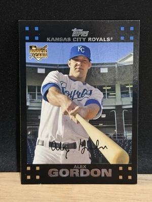 2007 Topps - Алекс Гордон #634 Имеет Факсимильную Подпись - Изображение 1 из 2