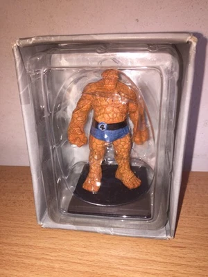 Figura clásica Eaglemoss Marvel F4 THE THING figura principal sin revista sin usar, en caja, 2006 Foto 1 de 2