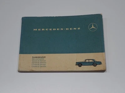 MERCEDES BENZ 250 SE AUTOMATIC LIBRETTO DI SERVIZIO 1966 - Immagine 1 di 4