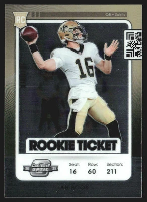 2021 Contenders Optic Rookie Ticket Ian Book #67 TS8 - Image 1 of 2