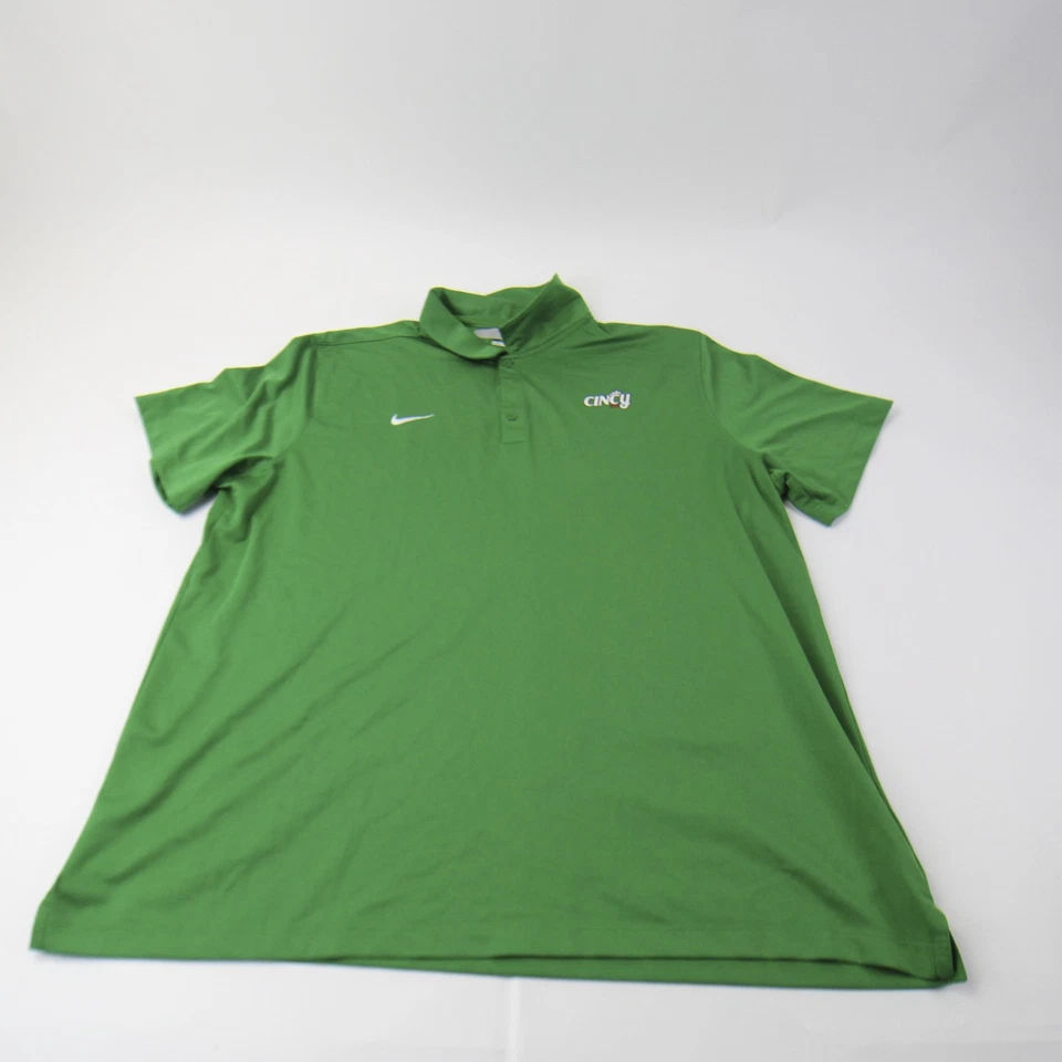 Cincinnati Bearcats Nike Polo Men's Green Used - Image 1 of 1
