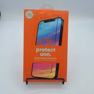 Protect Onn Protezione Schermo in Vetro - iPhone 12 e 12 Pro - Foto 1 di 7