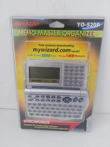 Nouveau Sharp YO-520P Synchronize Memo Master Organizer organisateur électronique scellé - Photo 1 sur 3