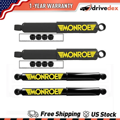 4 Amortiguadores delanteros traseros Monroe para Ford AT9513 L9513 LT8513 LT9513 1996 Foto 1 de 4