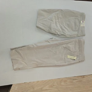 Briggs Size 22W Solid Stone Color 100% Cotton Comfort Waistband Shorts & Capris  - Picture 1 of 9