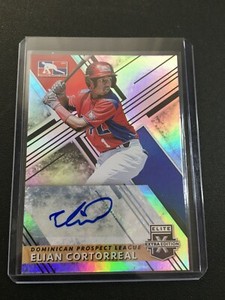 F73541  2019 Elite Extra Edition Autographs #200 Elian Cortorreal
