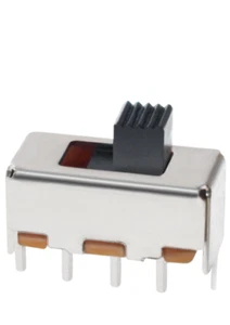 SPDT Mini Micro Slide Switch 2 Position 3Mm Toggle Vertical Panel Mount - Picture 1 of 7