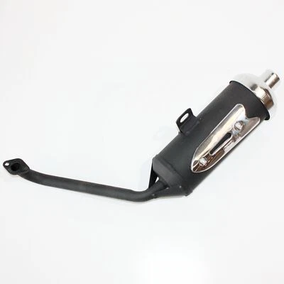 580mm Exhaust Pipe + Muffler System 150cc 250cc Quad Dirt Bike ATV Dune Buggy - Image 1 of 4