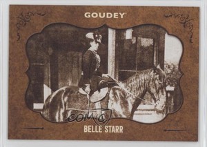 2022 Upper Deck Goudey Wild West Weekly Belle Starr #21 1md