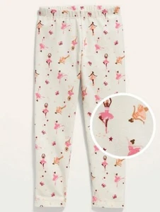 NWT 3t 4t 4 5t 5 multicultural ballerina leggings pant christmas easter birthday - Picture 1 of 5