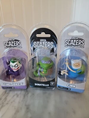 NECA SCALERS~Finn,The Joker,Donatello,Captain America,BatmanNew/Sealed. Lot of 5 - Изображение 1 из 4