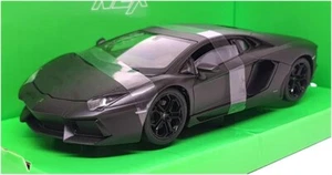 Welly NEX 1/24 Scale 24033W - Lamborghini Aventador Coupe - Black - Picture 1 of 5