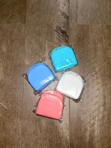 5 Denture Retainer Cases Dental Teeth Guard Holder, Travel Cleaning Container - Picture 1 of 5