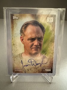 TOPPS WALKING DEAD SEASON 7 JASON DOUGLAS/TOBIN AUTOGRAPH CARD #1