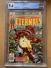 ETERNALS #9 CGC 9.6 1977 KIRBY, 1st appearance SPRITE, upcoming movie. Hot!