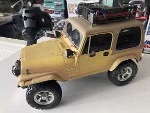 Tamiya 1/10 RC Jeep Wrangler full Options Complet Run With LED Light Kit - Bild 1 von 12