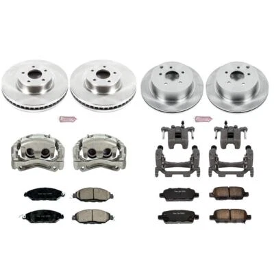PowerStop Disc Brake Kit - Front and Rear - Fits Infiniti QX60 2014-2018, Nissan - Изображение 1 из 4